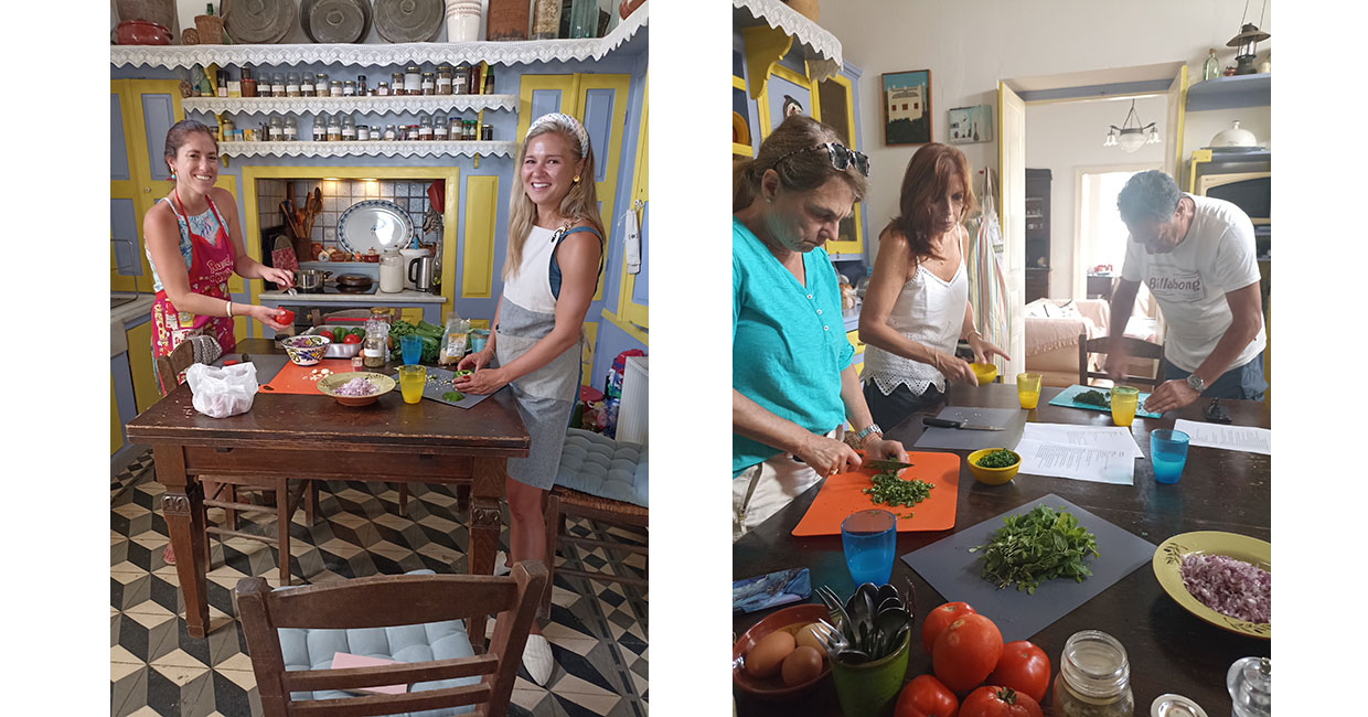 Cooking lessons in Sifnos