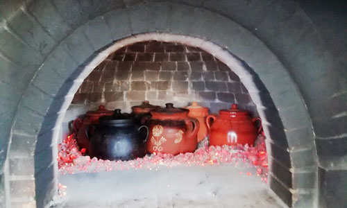 Woodoven cooking in Sifnos