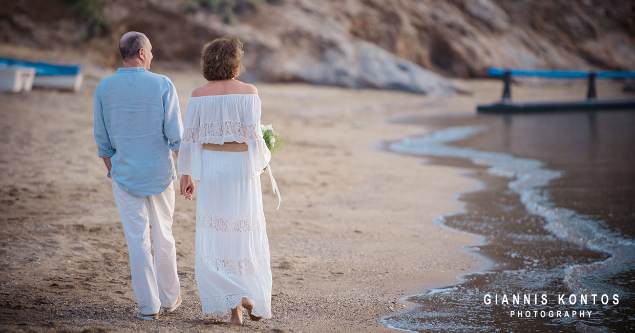 Romantic wedding at Sifnos