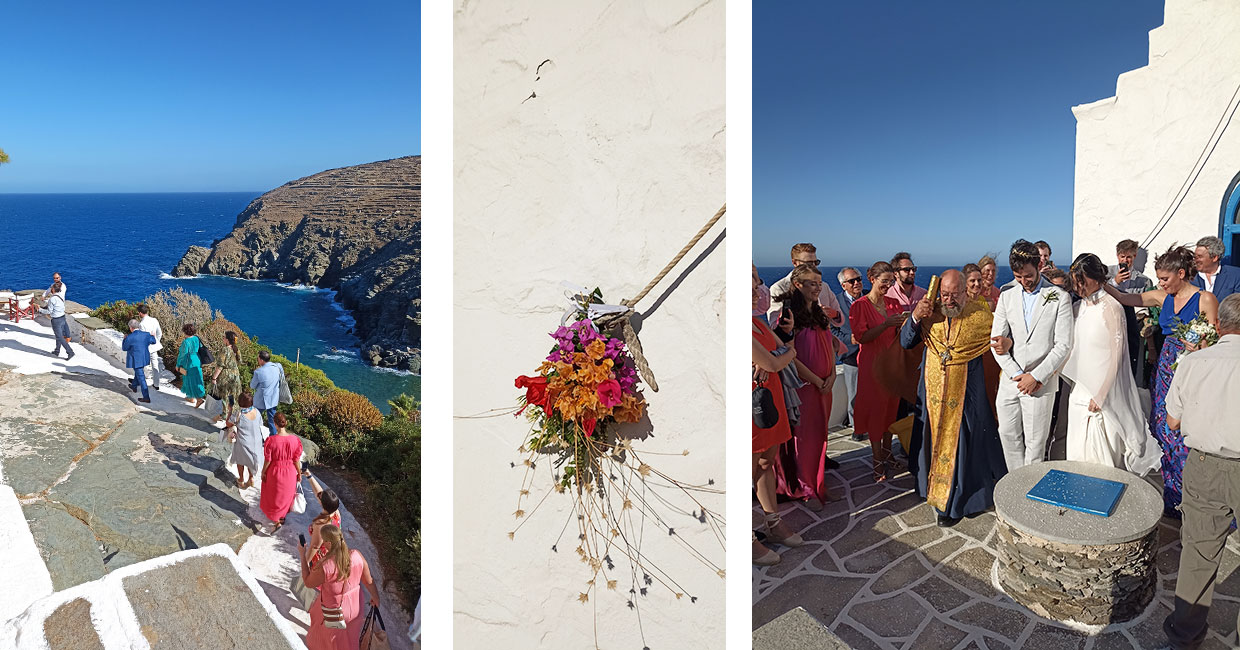 Orthodox wedding at Sifnos